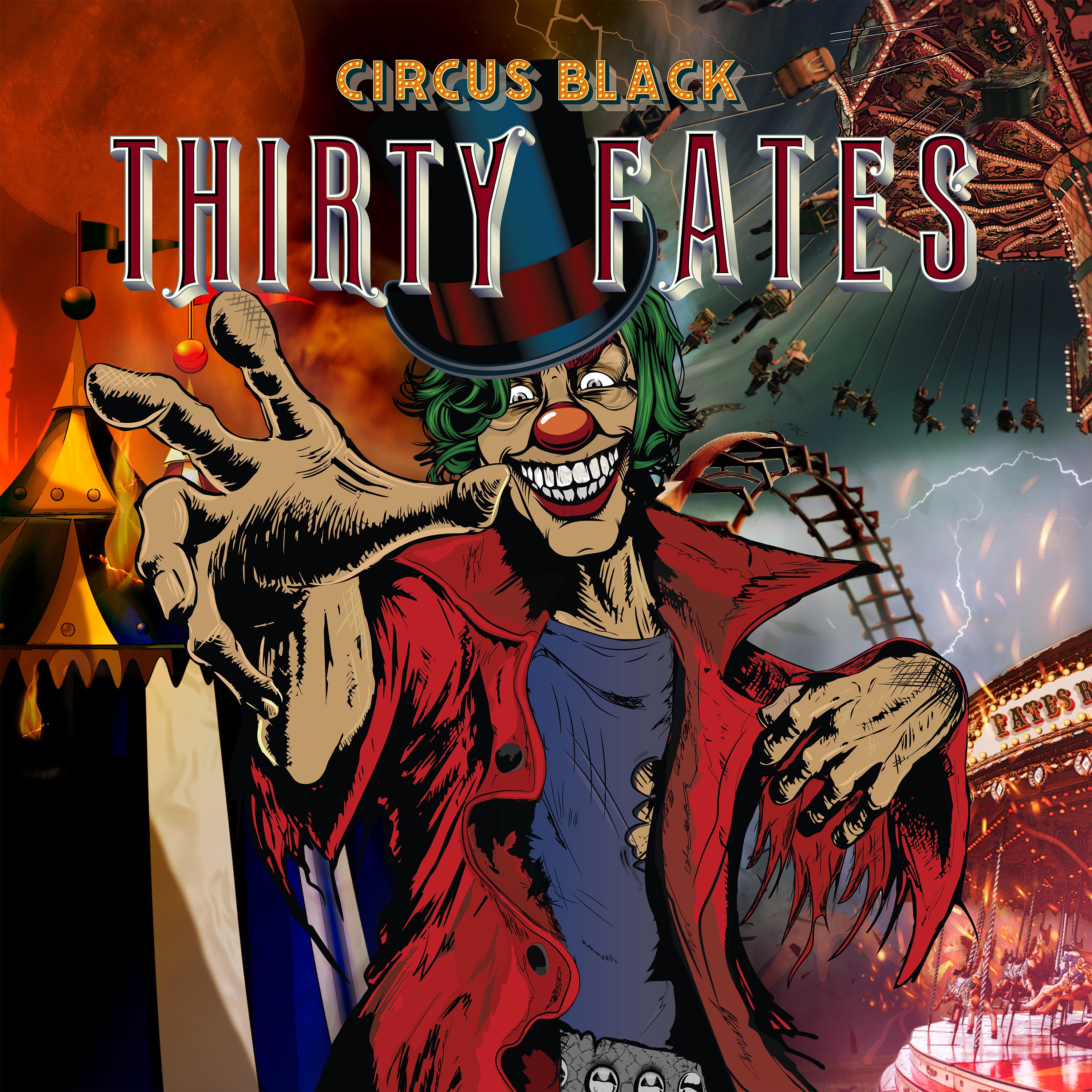 Thirty Fates - Circus Black (CD)