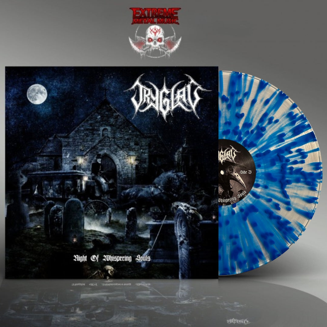 TRYGLAV - Night Of Whispering Souls (CRYSTAL CLEAR BLUE SPLATTER VINYL)