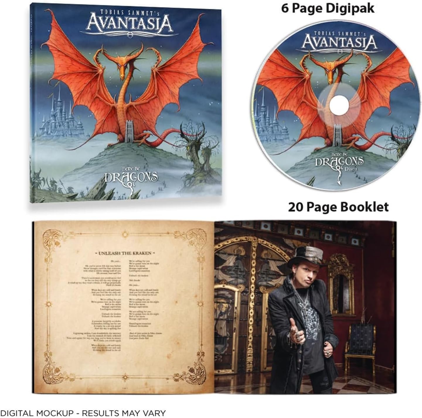 Avantasia - Here Be Dragons (CD)