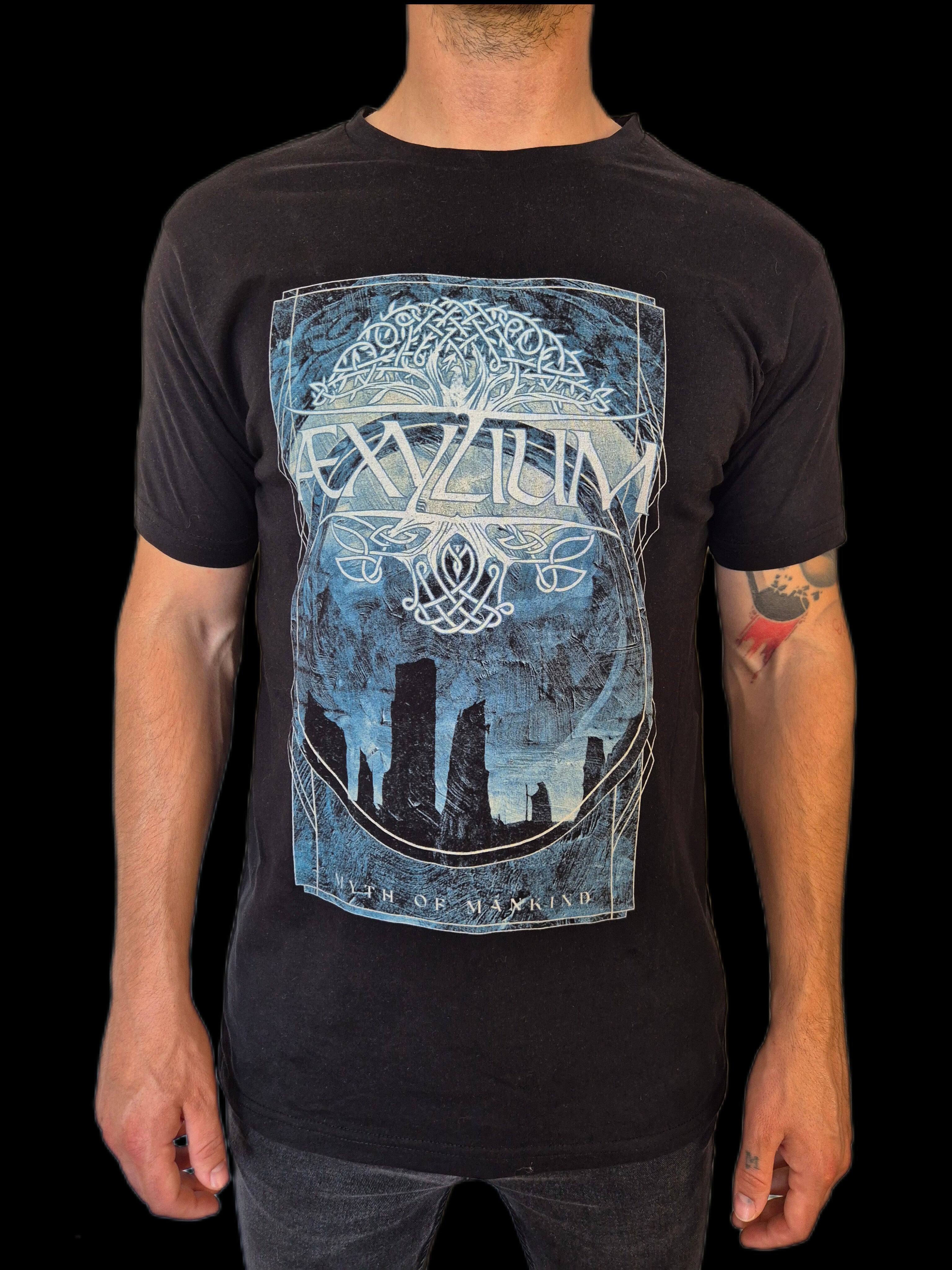 AEXYLIUM - Myth Of Mankind - Blue - (T-SHIRT)