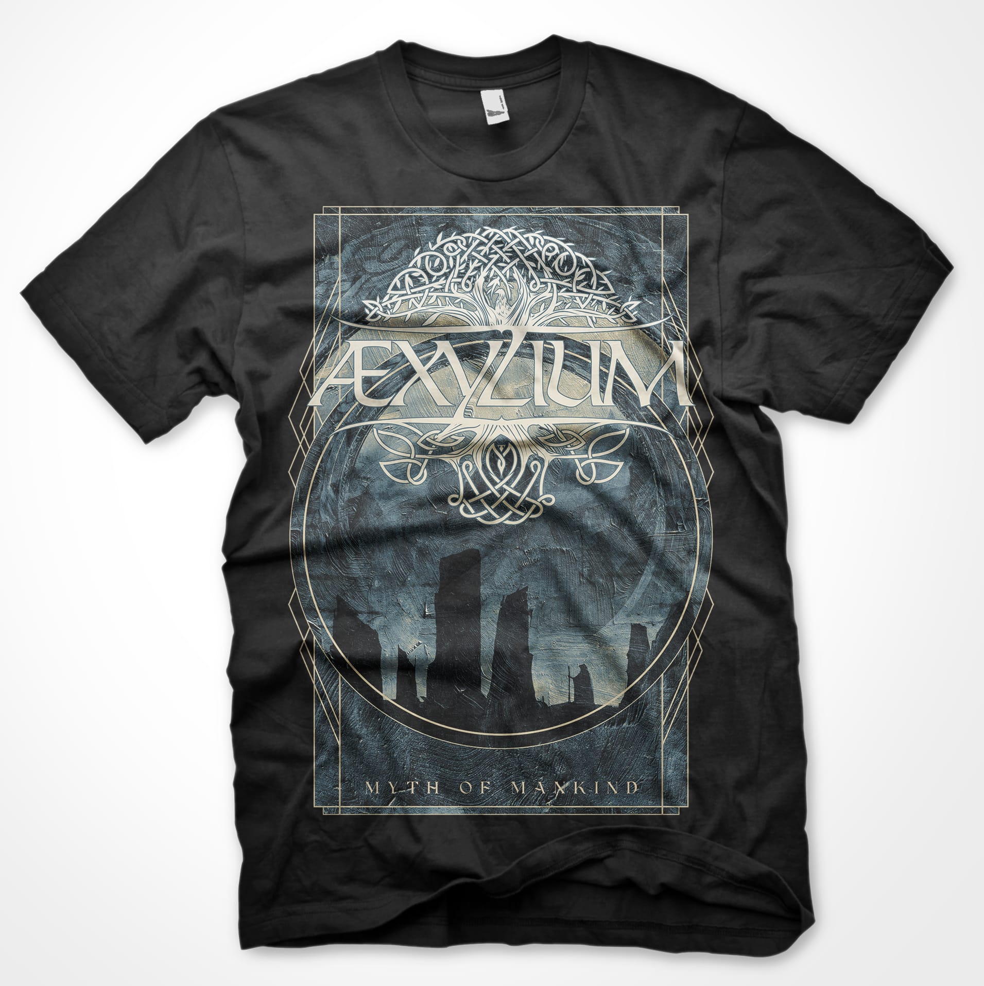 AEXYLIUM - Myth Of Mankind - Blue - (T-SHIRT)