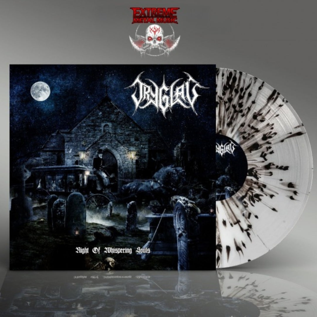 TRYGLAV - Night Of Whispering Souls (CRYSTAL CLEAR BLACK SPLATTER VINYL)
