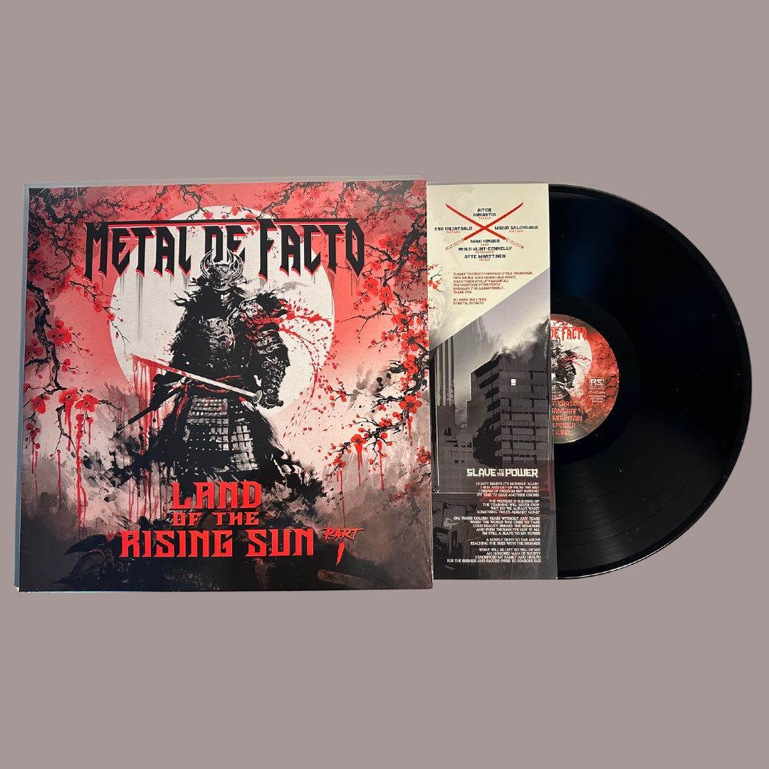 Metal De Facto - Land Of The Rising Sun-Part I (BLACK VINYL)