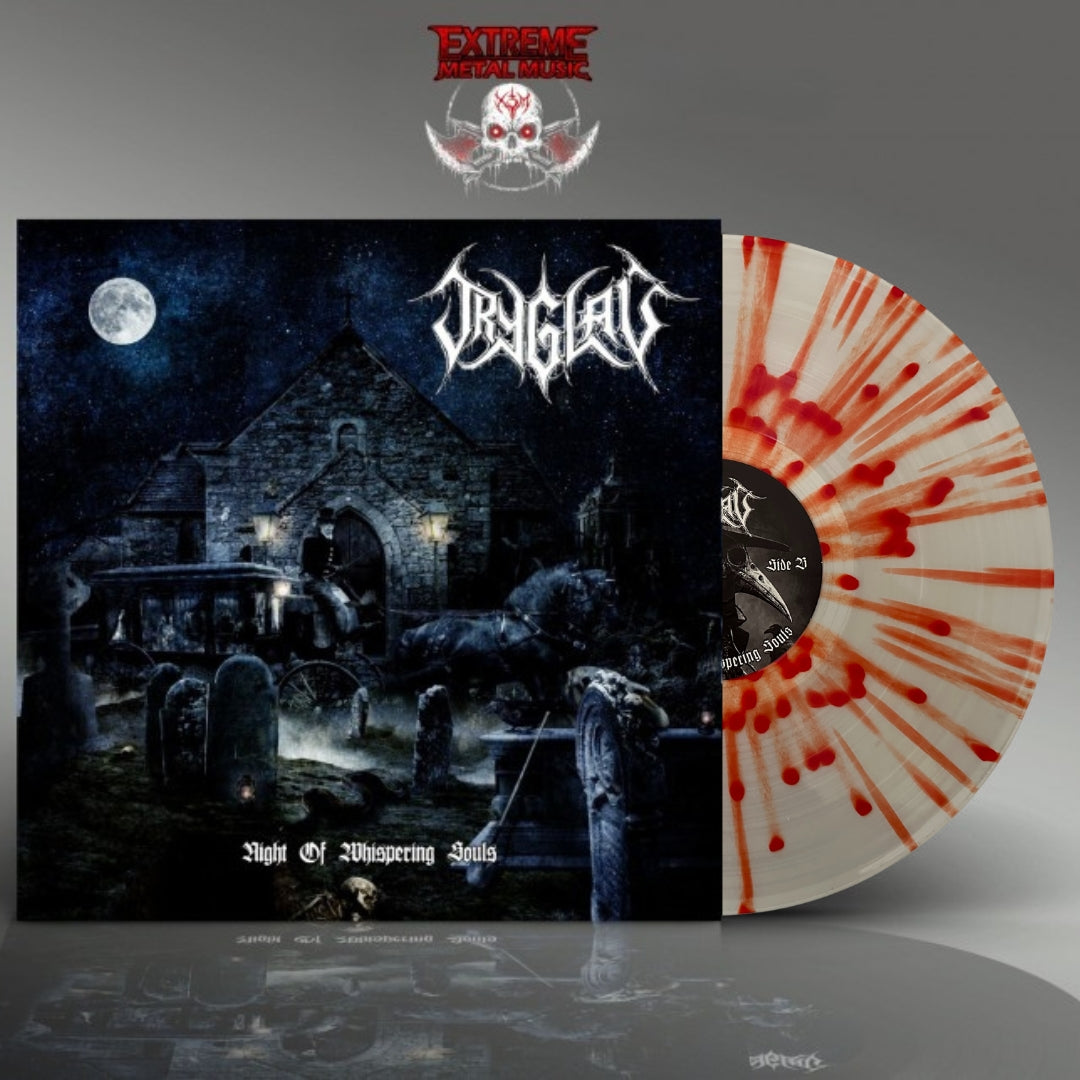 TRYGLAV - Night Of Whispering Souls (CRYSTAL CLEAR RED SPLATTER VINYL)