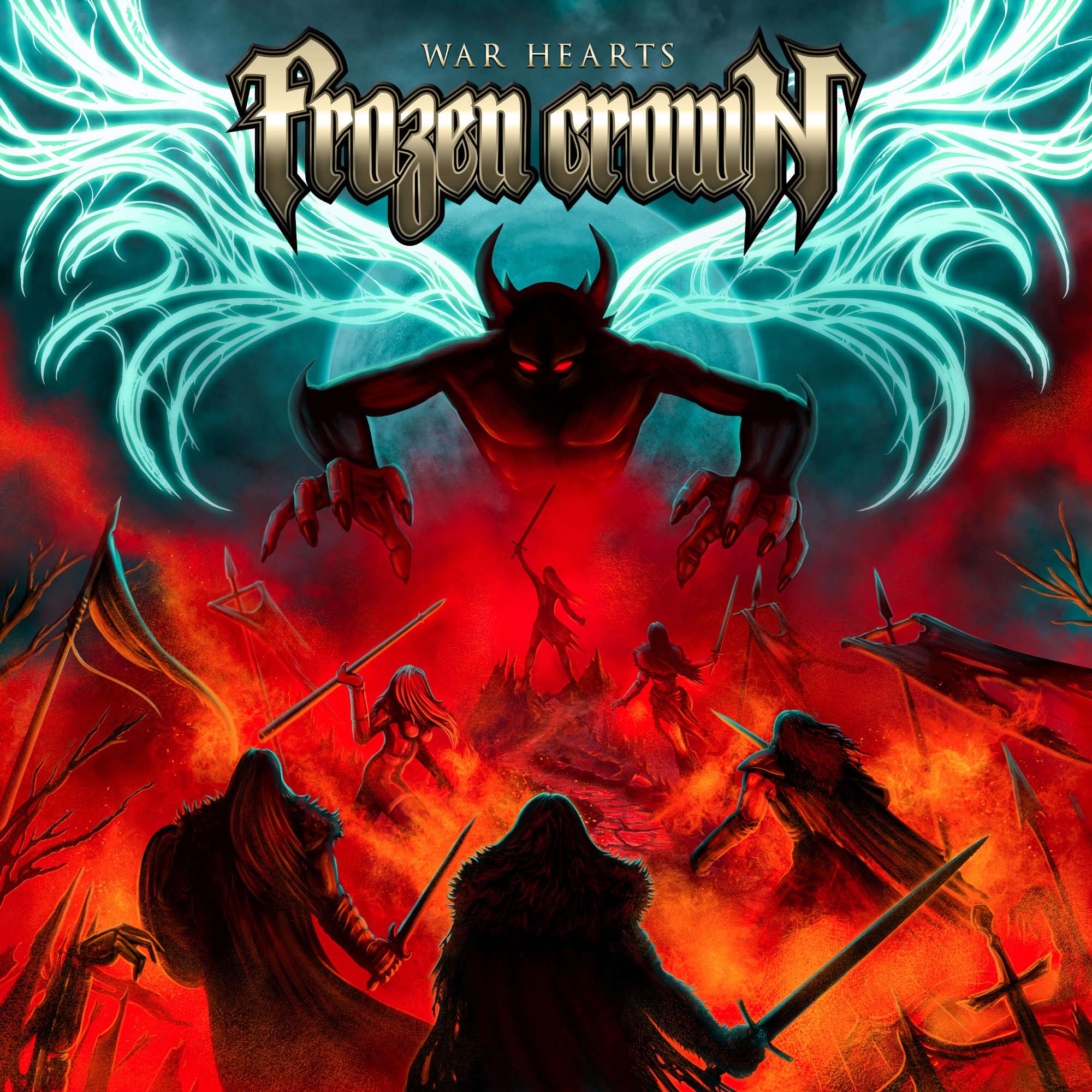 Frozen Crown ‎– War Hearts (CD)