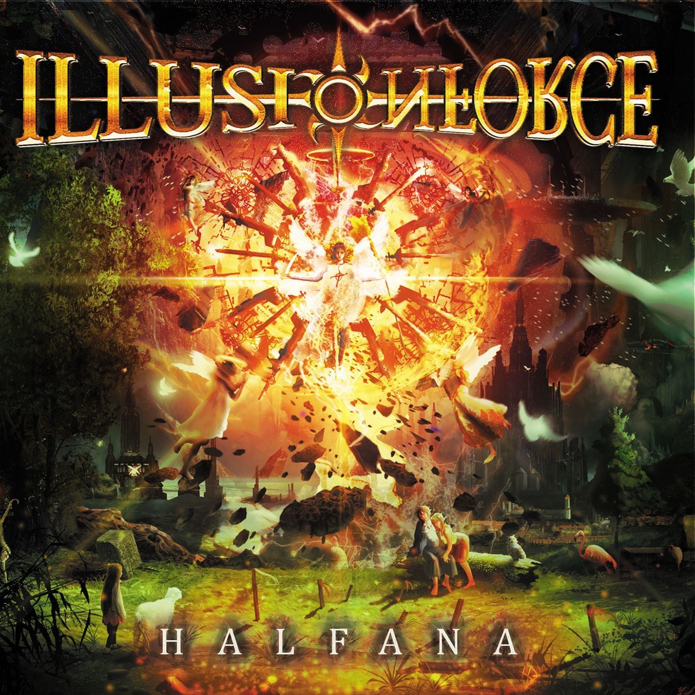 Illusion Force ‎– Halfana (CD)